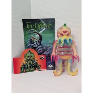 Max Toy Company Mark Nagata Kaiju Tripus 2.0 Rainbow Soft Vinyl Figure Japan